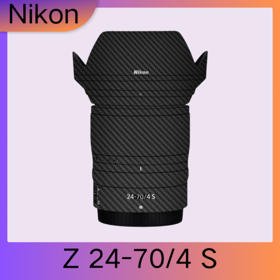 Lentes Nikon Z24-70F4 S  - Pele câmera, adesivo câmera - com alta resistência a arranhões, à prova d'água e com design elegante.